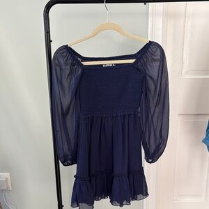 Katie J NYC - Girls Navy Dress